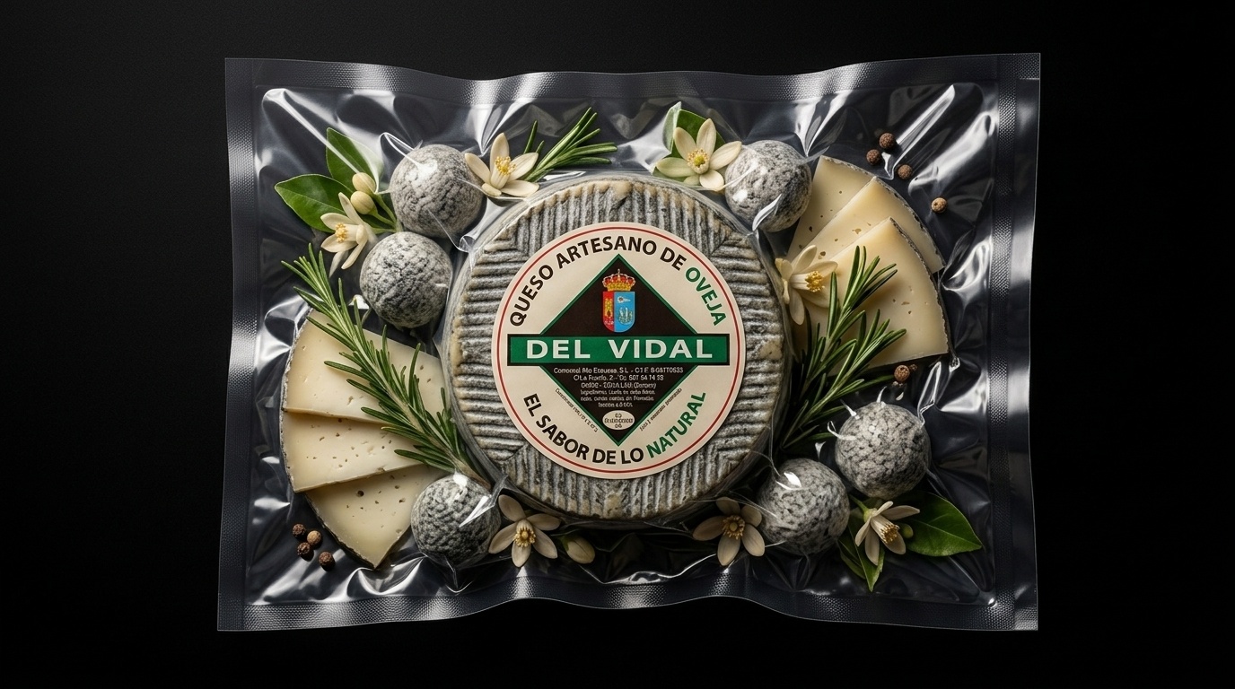 Queso Curado De Oveja Churra Del Vidal