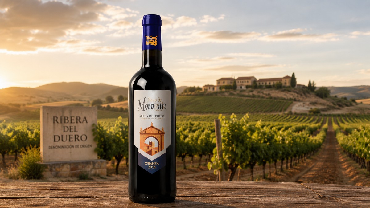 Vino Tinto Crianza Arco De Morozán Vinedo