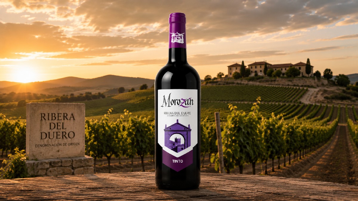 Vino Tinto Joven Morozán Vinedo