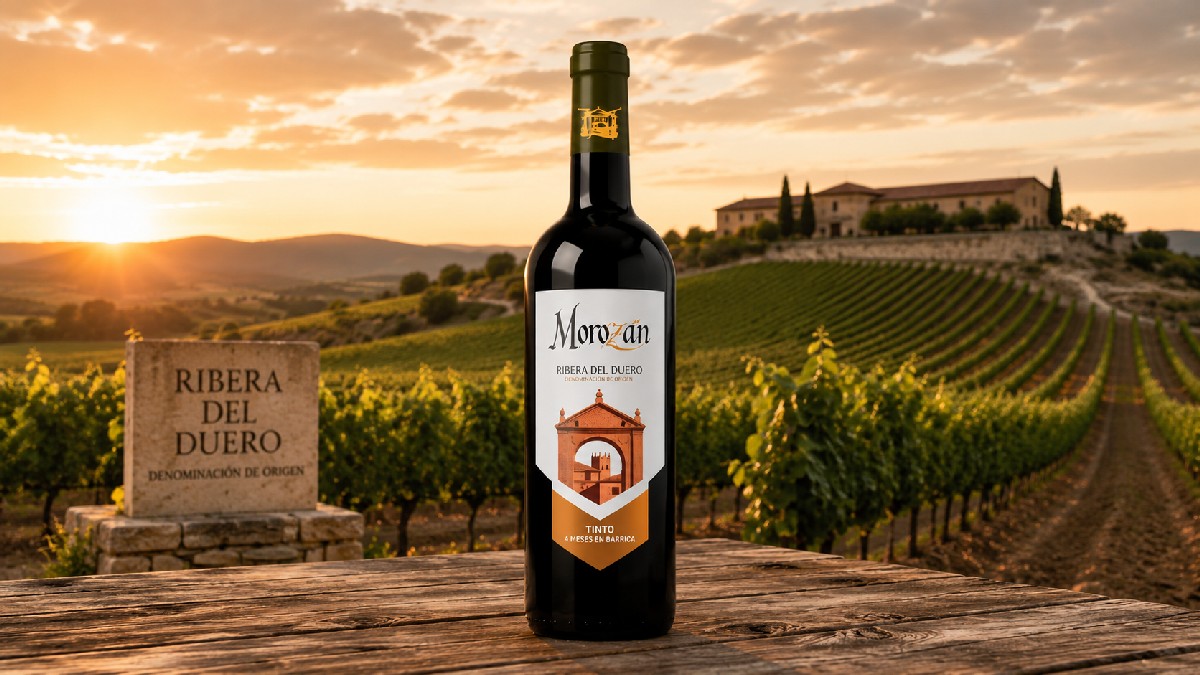 Vino Tinto Roble Morozán Vinedo